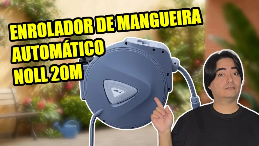 Enrolador de mangueira automático Noll 20 m